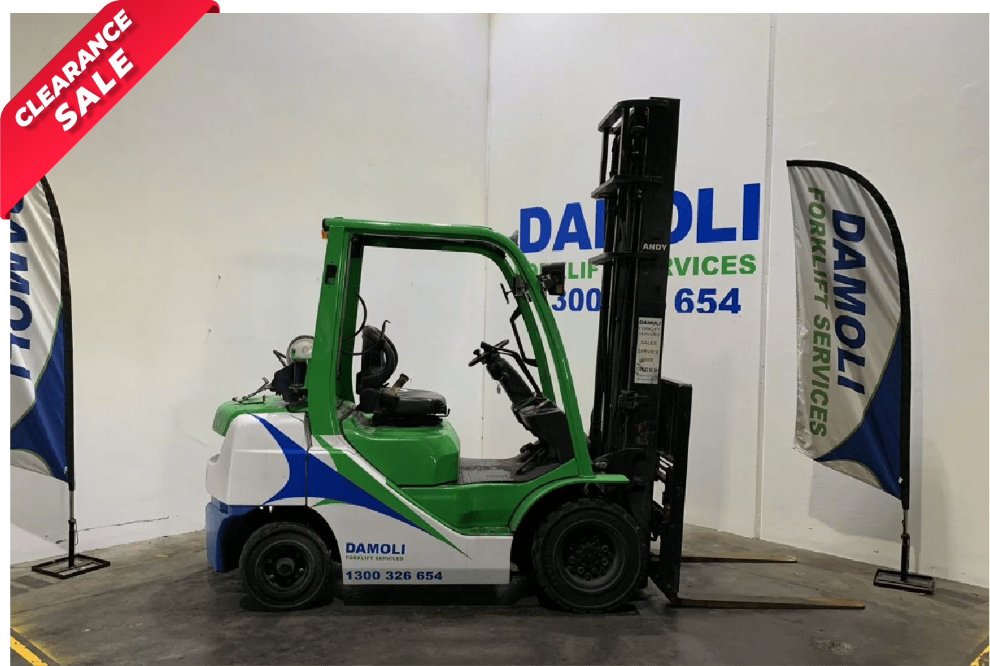 2.5 TONNE STANDARD MAST HYSTER. HI MY NAME IS KOKO-sale-min